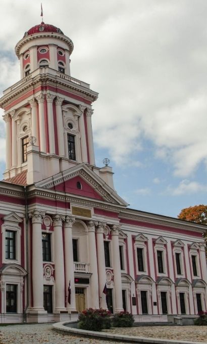 Apgaismojums muzejam Jelgavā