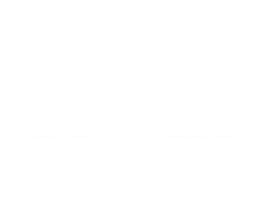 ROBIN LAMPS balts logo ar caurspīdīgu fonu
