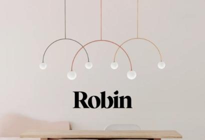 ROBIN LAMPS decolight jaunumi. Attēlā redzamas RIGA iekarināmās lampas
